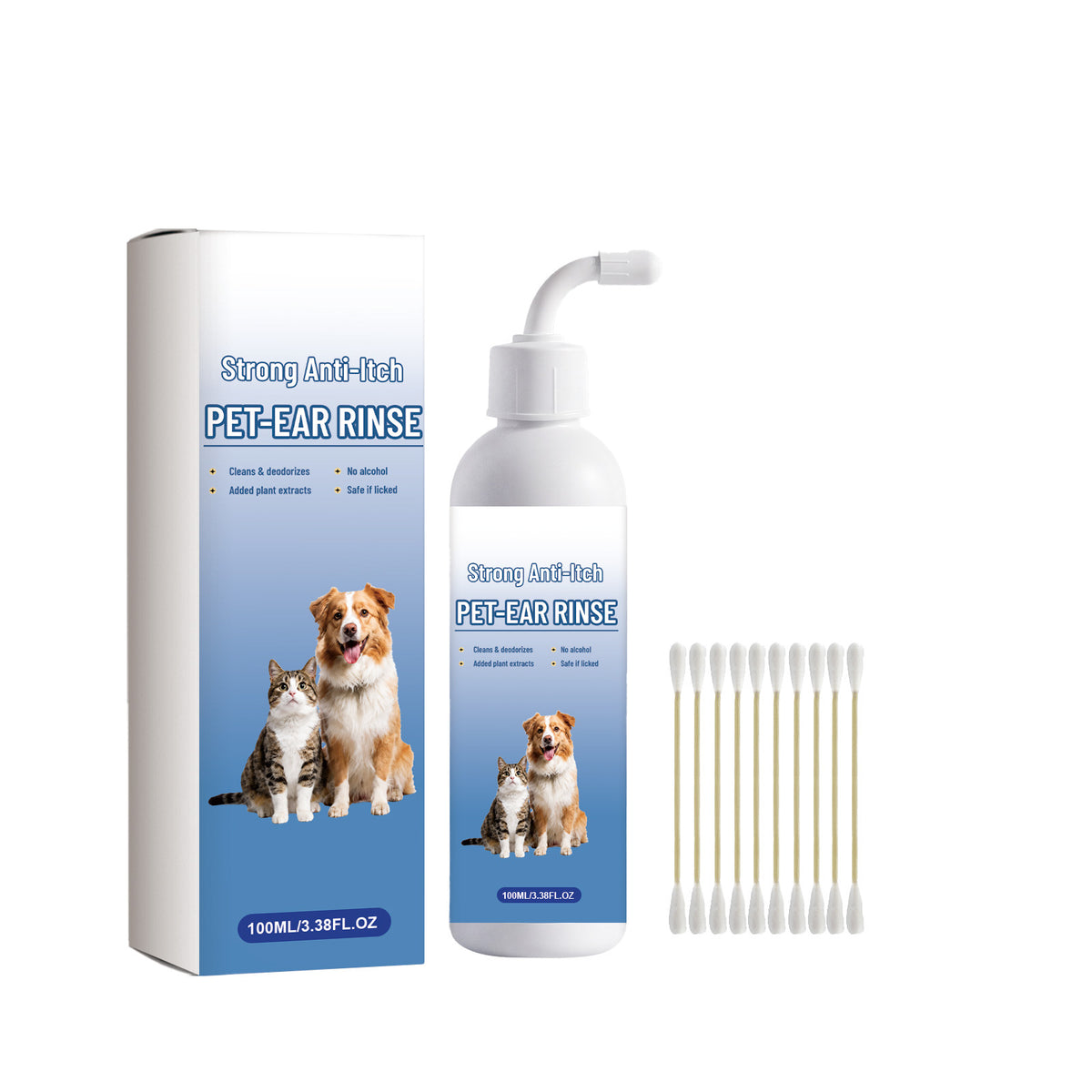🐶🐱 Ear Cleaner | Relieves Itching in Dogs & Cats 👂